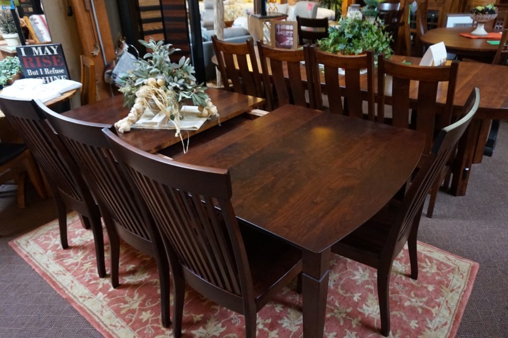 cherry dining room table design