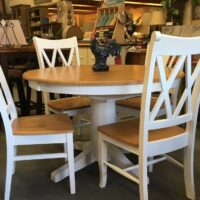 Two-tone Kitchen Table
