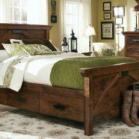 Rustic Amish Bedroom