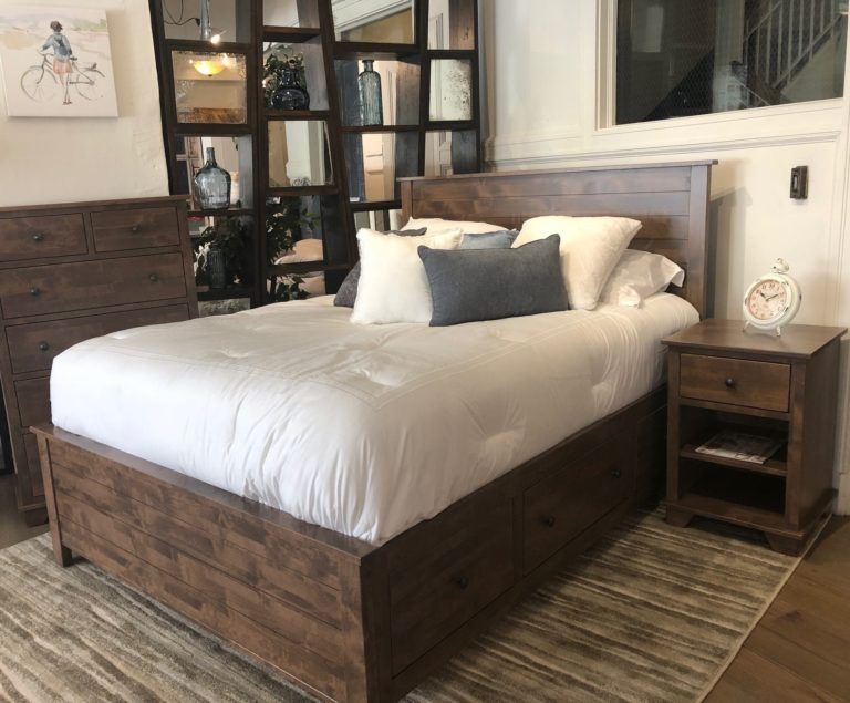 Knotty Alder Bedroom