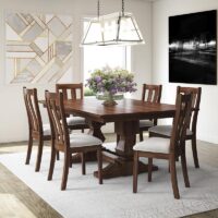 Square One Pedestal Table
