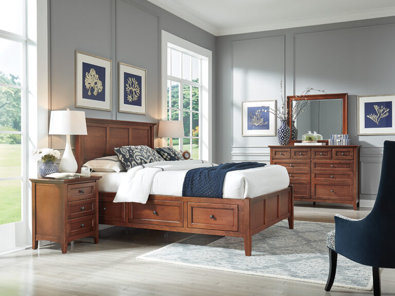 Alder Storage Bed