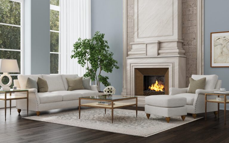 flexsteel sofa and chair