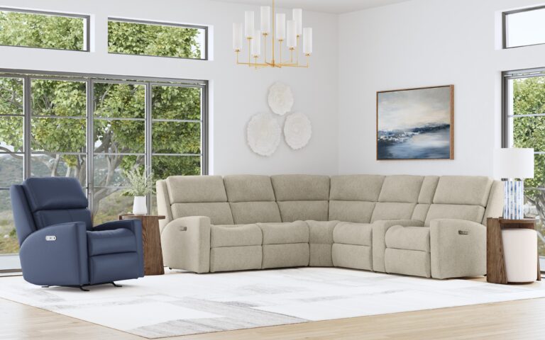 flexsteel sectional